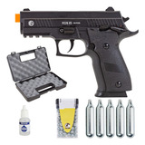 Pistola Co2 P226x-5 Fullmetal Gbb +kit 5c+maleta+óleo
