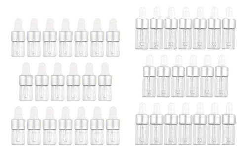 40 Botellas De Vidrio Vacías Con Cuentagotas For Aceites