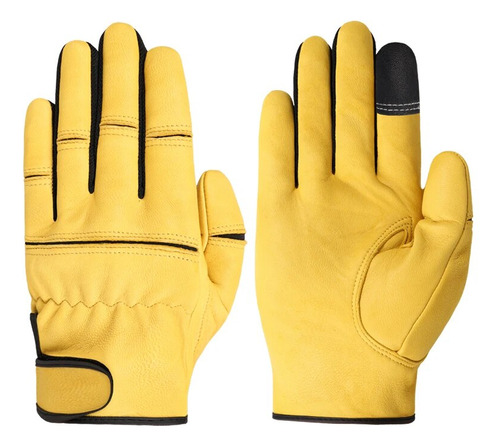 Guantes De Protección De Piel De Oveja Para La Construcción