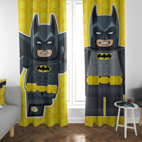 Cortina Personalizada Lego Batman 2,80 X 2,00