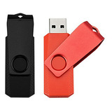 Memorias Usb Vicfun 32gb X2, 2.0 - Rojo/negro