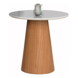 Mesa Lateral Cone, Base Laminada Altura 60 Ou 70cm