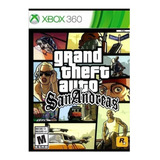 Grand Theft Auto: San Andreas  Standard Edition Rockstar Games Xbox 360 Físico