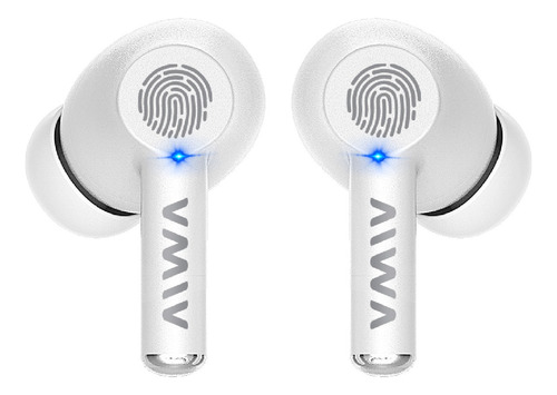 Auriculares Inalámbricos In-ear Bluetooth Enc Aiwa Blanco