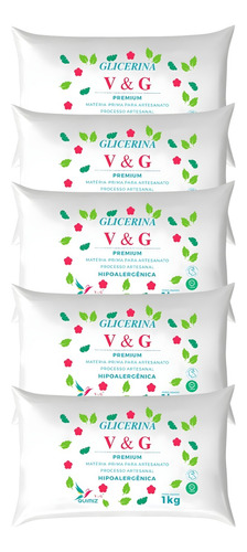 Sabonete Transparente V&g:100% Natural Artesanal E Vegano 5x