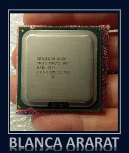 Procesador Intel 775 Quadcore Q9650 3.0 Ghz A $39999!!s-cool