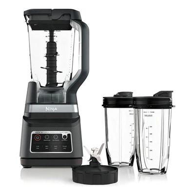 Ninja - Licuadora Profesional Plus Duo Con Auto-iq - Db751a Gris | Meses sin interés