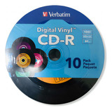 Cd-r Verbatim Vinyl 10 Discos