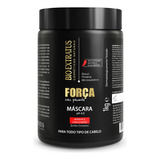 Máscara Bio Extratus Força Com Pimenta Hidrata E Reconstrói Profundamente O Fio Dando Força E Resistência Para O Crescimento. De 1000ml 1000g