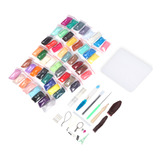 Kit De Fieltro De Lana Con Aguja De 50 Colores, 5 G, Suminis