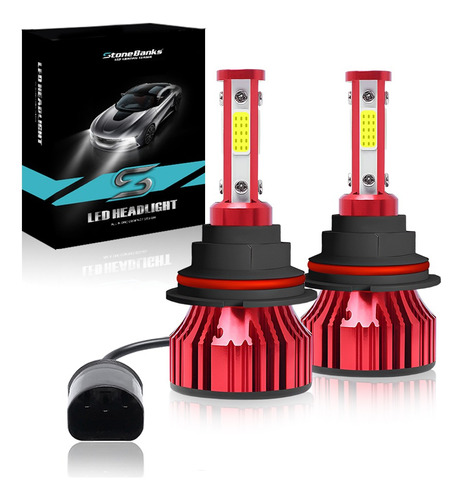 Kit De Faros Led De 4 Lados H4 H13 9007 Luz Alta Y Baja 100w