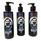 Kit 3 Balm Para Barba Undercut 250g Hidrata E Suaviza