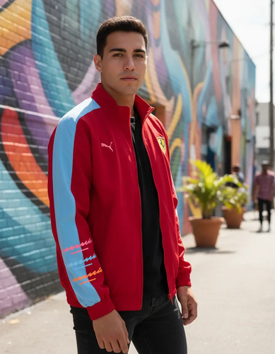 Puma Scuderia Ferrari Miami Track Jacket Chamarra Hombre | Envío gratis