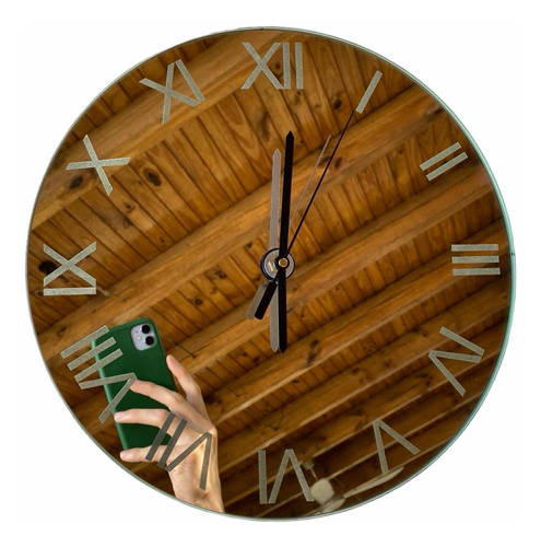 Reloj De Pared Antropic Romano 30cm