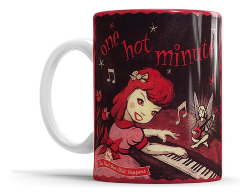 Taza Cerámica Red Hot Chili Peppers One Hot Minute Rhcp