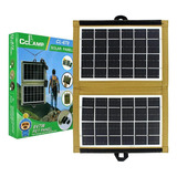 Cargador Portátil Panel Solar Plegable 7w Con Enchufe Usb