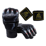 Guantes De Boxeo De Medio Dedo, Guantes De Mma, Guantes De 1