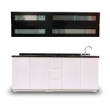 Cocina Integral Moderna Beirut Derecha Parrilla 2.10m