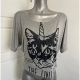 Blusa Bastetpurr Diseño De Gato Con Espalda Descubierta