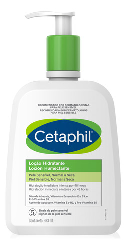 Cetaphil Emulsión Hidratante Cuerporal Dosificador 473ml