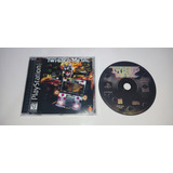 Twisted Metal  Playstation Patch Midia Prata!