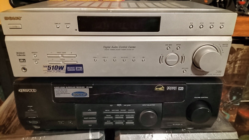 Amplificador Kenwood Y Sony Audio Vintage Para Checar 