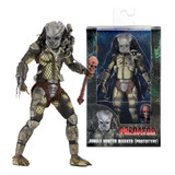 Neca Predator Jungle Hunter Masked Figura Modelo Brinquedo 