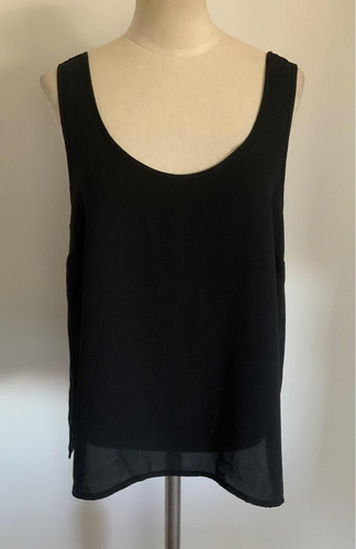 Forever21. Blusa Musculosa Negra. Mujer. Talle M #vec71