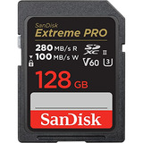 Tarjeta De Memoria Sandisk Extreme Pro Sdxc Uhs-ii 128gb -