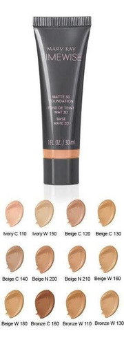 Maquillaje Bronze W 100 Mate Timewise 3d Mary Kay