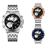 Reloj G-force Original Al175 Digital Acero Hombre + Estuche