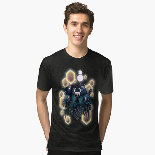 Polera Hollow Knight Island Gamer H