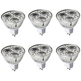 Jklcom Mr16 Bombillas Led 6 Packmr16 3w 12v Blanco Calido 2