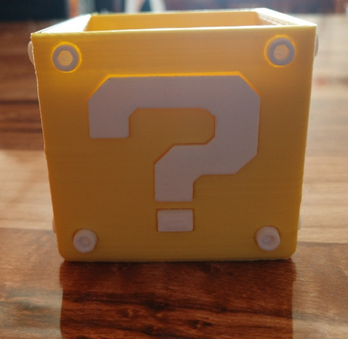 Cubo Portajuegos Nintendo Switch. Impresion 3d