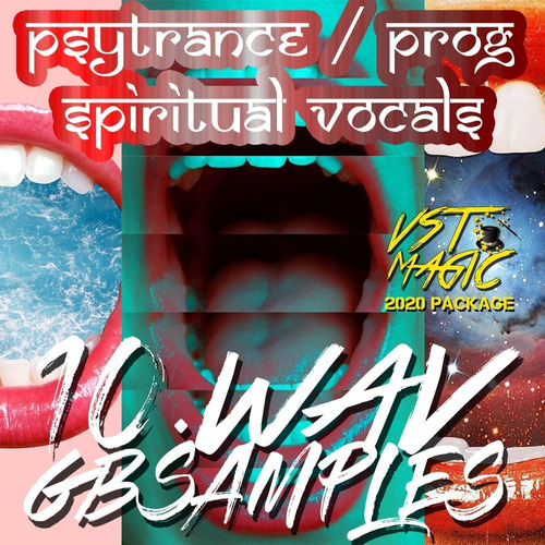 10 Gb De Samples De Vocais Para Psytrance, Progressive (wav)