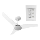 Ventilador Teto Aliseu Slim Led Parede Elegante Moderno Cor Da Estrutura Cristal 220v