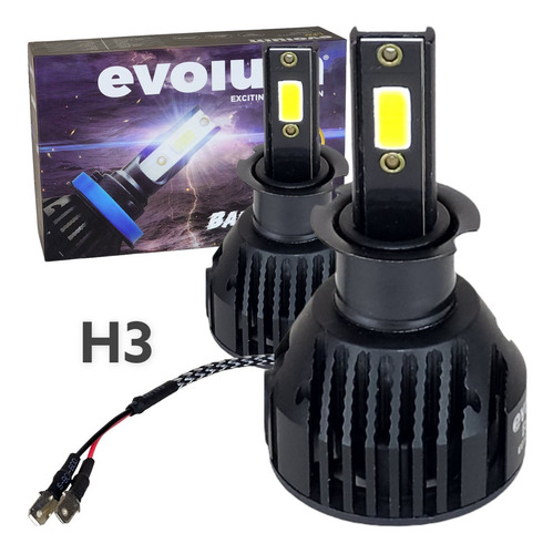 Kit De Leds Evolum Faros Hiperled Focos H4 H13 9004 9007