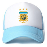 Gorra Trucker Argentina Afa Messi Campeon Mundial Futbol