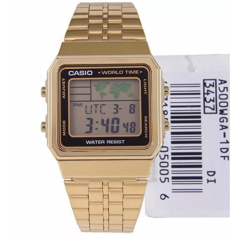 Reloj Casio Retro A-500wga-1d P Orig Local Barrio Belgrano