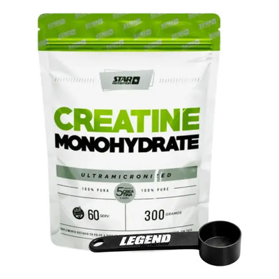 Creatina Monohidratada Star Nutrition 300 Gr Doypack + Scoop Legend Nutrition | Envío gratis