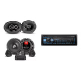 Paquete Alpine Ute-73bt+ Db Drive Set De Medios 6.5+bocin6x9