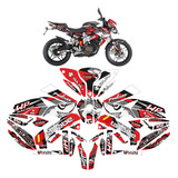 Kit De Graficos Stickers Pulsar 200ns Mas Completo Shark Re