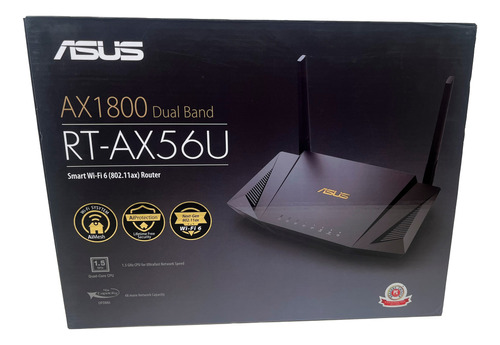 Router Asus Ax1800 Seguridad Ai Protection Wi-fi Todo Hogar 