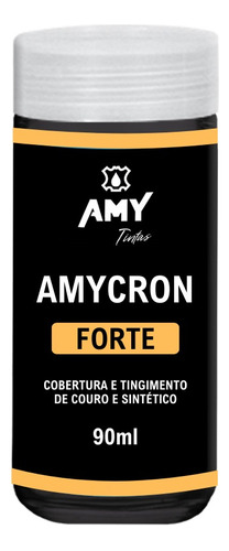 Tinta Para Couro Sapato Bota Banco Carro Sofá Amycron 90ml