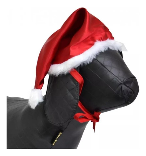 Gorro Toca Pet De Natal Cães Gatos Tamanho Gg 21x32 São Pet