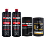 Btx Orghanic Premium Plancton 1kg + Kit Whey Protein Capilar