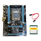 Placa Base Para Juegos De Pc X79-288 Lga2011 E5 V1/v2, Cpu E