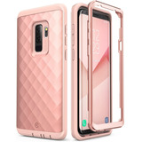 Funda Para Galaxy S9 Plus (color Rosa)+protector De Panta...