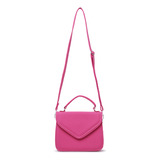 Bolsa Feminina Mão E Ombro Balada Luxo Clutch Pink 8190