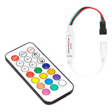 Central De Led Com Controle Digital Fita Led Rgb 2811/2812 Tensão De Operação 5 A 24v 110v/220v